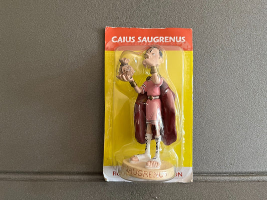 Figurine de Collection Astérix Obélix Caius Saugrenus Plastoy Atlas