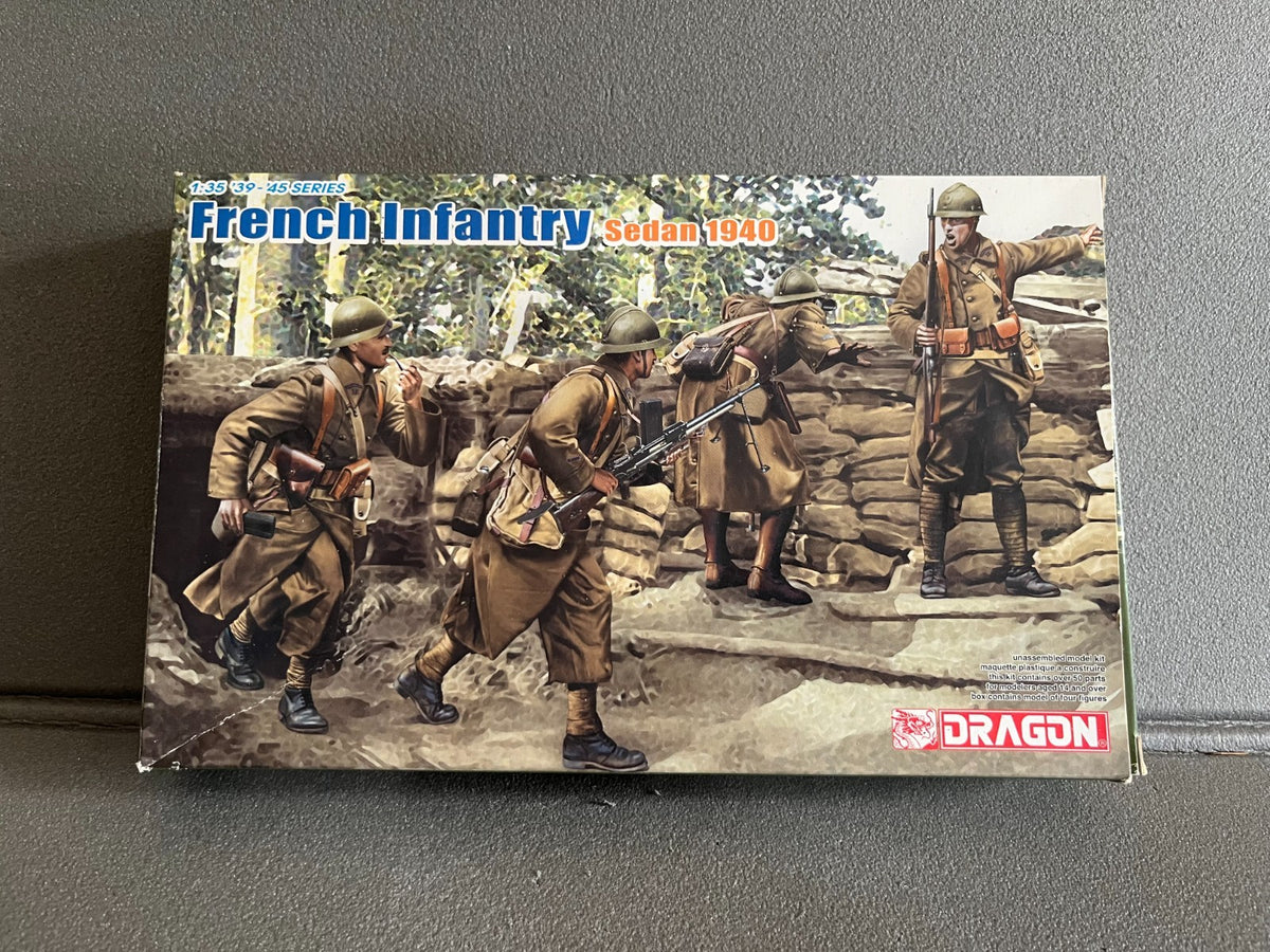 Maquette Militaire Figurine Soldat French Infantry Sedan 1940 Dragon 1/35