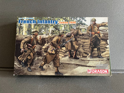 Maquette Militaire Figurine Soldat French Infantry Sedan 1940 Dragon 1/35