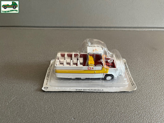 Voiture Miniature Star 660 Papamobile IST Pays de L'est au 1/72