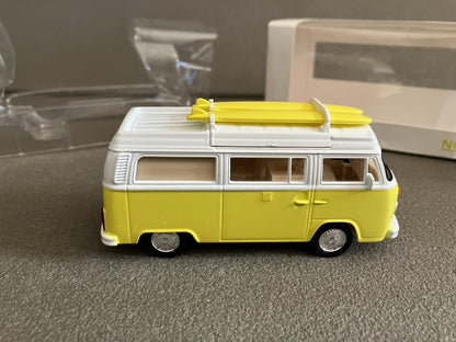 Voiture Miniature Volkswagen Combi T2B Camping Car Van Norev 1/43