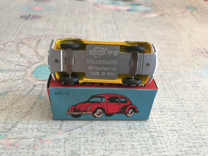 Voiture miniature Volkswagen Coccinelle Mercury Hachette 1/48 1/43 Style Dinky