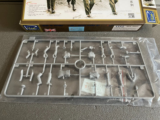 Maquette Militaire Figurine Soldat Riich Road To Victory WWII British 1/35