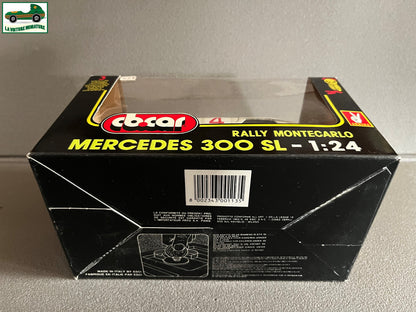 Ancienne Voiture miniature Mercedes 300 SL Rallye Monte Carlo CB Car au 1/24