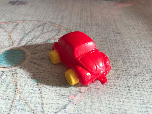 Jouet Ancien Voiture miniature Flexi Toys Sweden Volkswagen Beetle Plastique