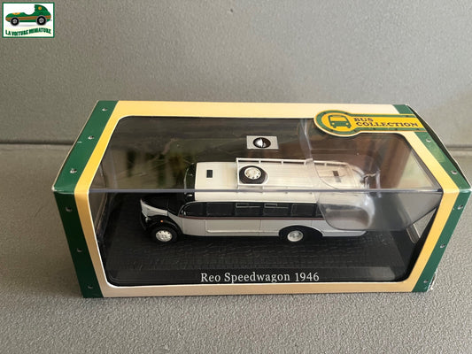 Voiture miniature Reo Speedwagon 1946 Autobus Bus Collection Atlas 1/72
