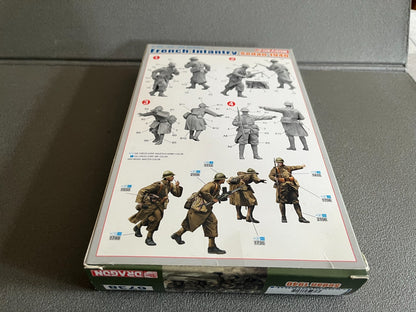 Maquette Militaire Figurine Soldat French Infantry Sedan 1940 Dragon 1/35