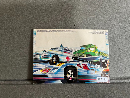 Ancien Dépliant Documentation Catalogue Jouet Voiture Marklin