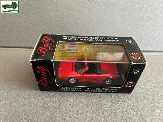 Voiture Miniature Ferrari 348 Spider Bang au 1/43