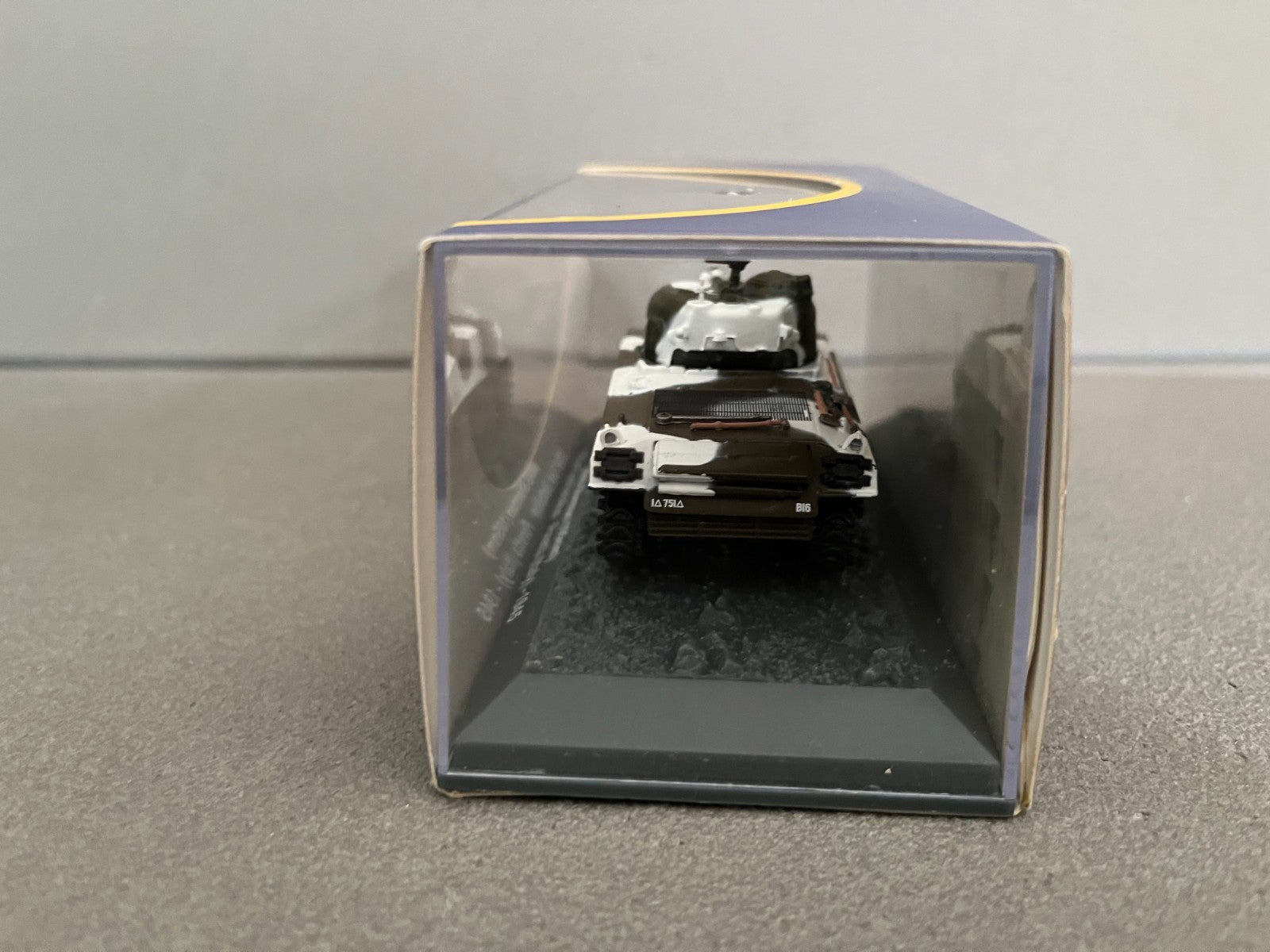 Miniature Militaire Char Tank Blindé M4A3 Sherman 105mm Hors Série Altaya 1/72