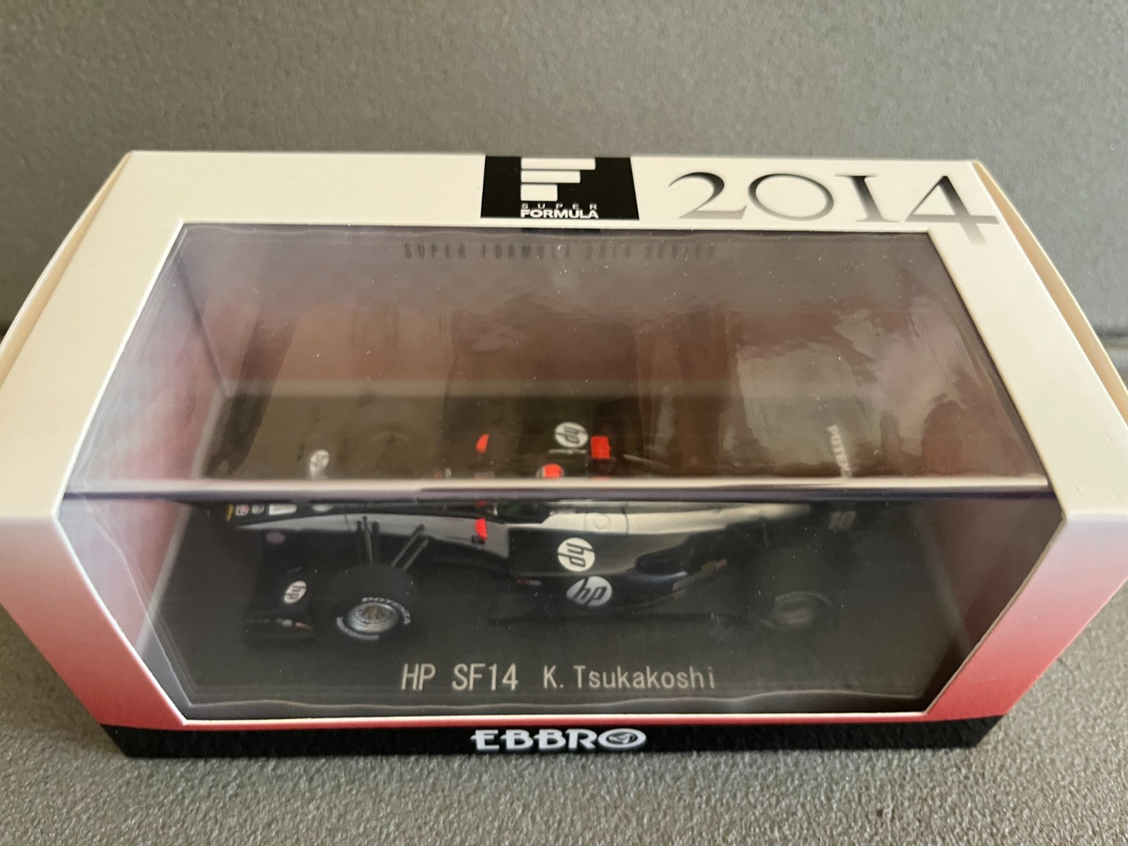 Voiture Miniature HP SF14 Formula 2014 F1 Ebbro au 1/43