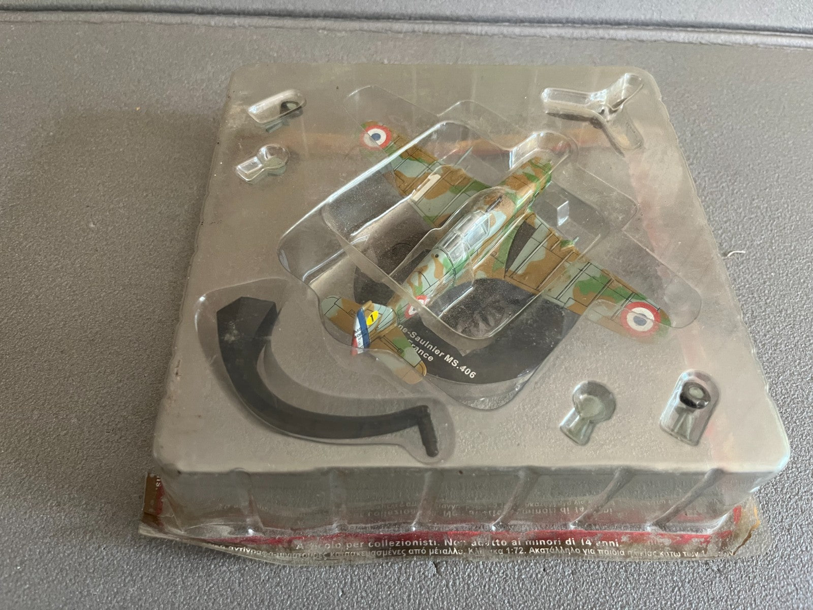 Avion miniature Militaire 2e Guerre Saulnier MS 406 Altaya 1/72