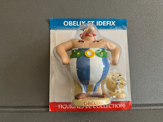 Figurine de Collection Astérix Obélix Idéfix Plastoy Atlas