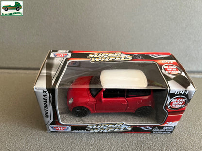 Voiture miniature Mini Cooper Motor Max 1/43