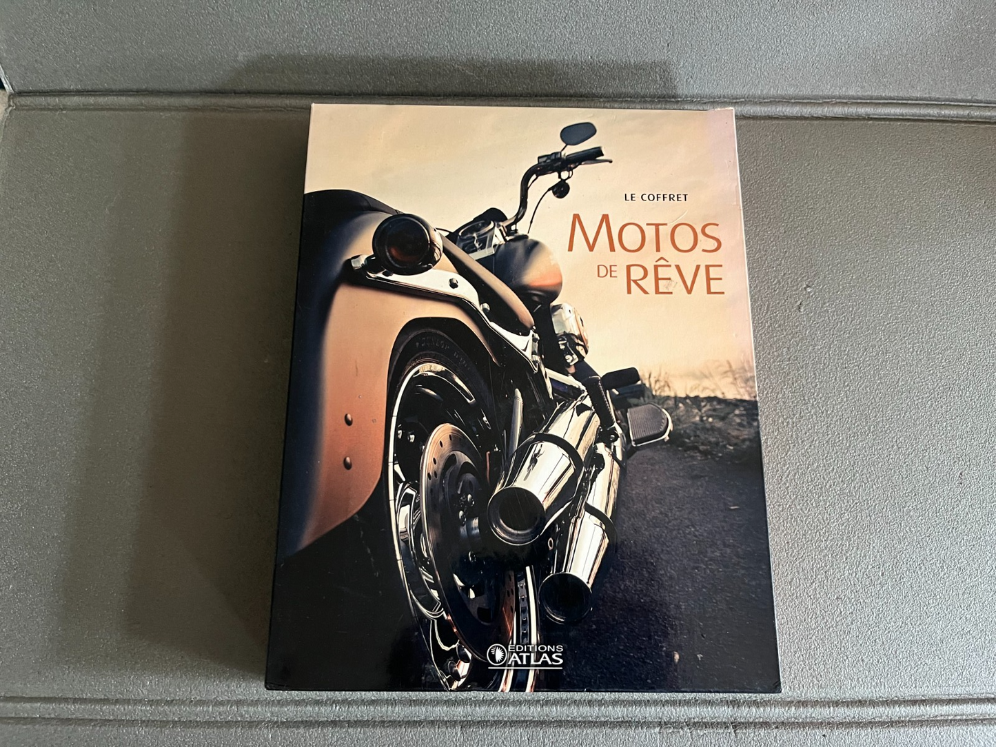 Livre Moto Coffret Duo Motos de Reve Editions Atlas