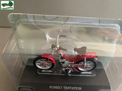 Moto Cyclomoteur miniature Romeo Tentation Leo Models 1/18