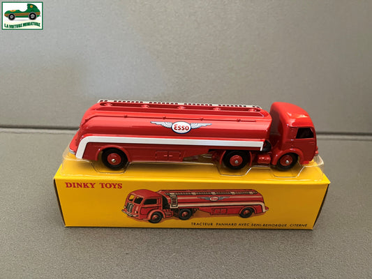Voiture miniature Tracteur Semi Remorque Panhard ESSO 32 C Dinky Toys Atlas