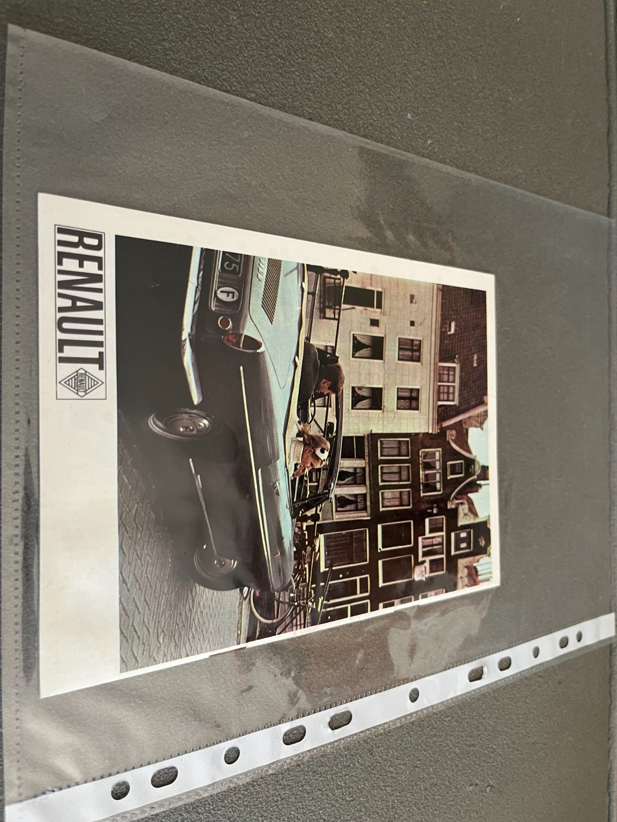 Ancien Dépliant Brochure Documentation Automobile Caravelle 1100 Renault