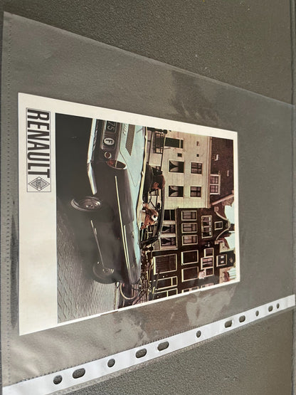 Ancien Dépliant Brochure Documentation Automobile Caravelle 1100 Renault