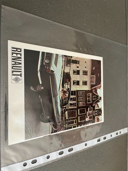 Ancien Dépliant Brochure Documentation Automobile Caravelle 1100 Renault