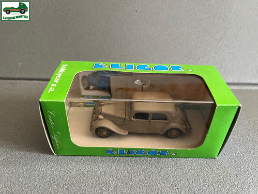 Voiture Miniature Citroen Traction Militaire FFI 1942 Eligor France au 1/43