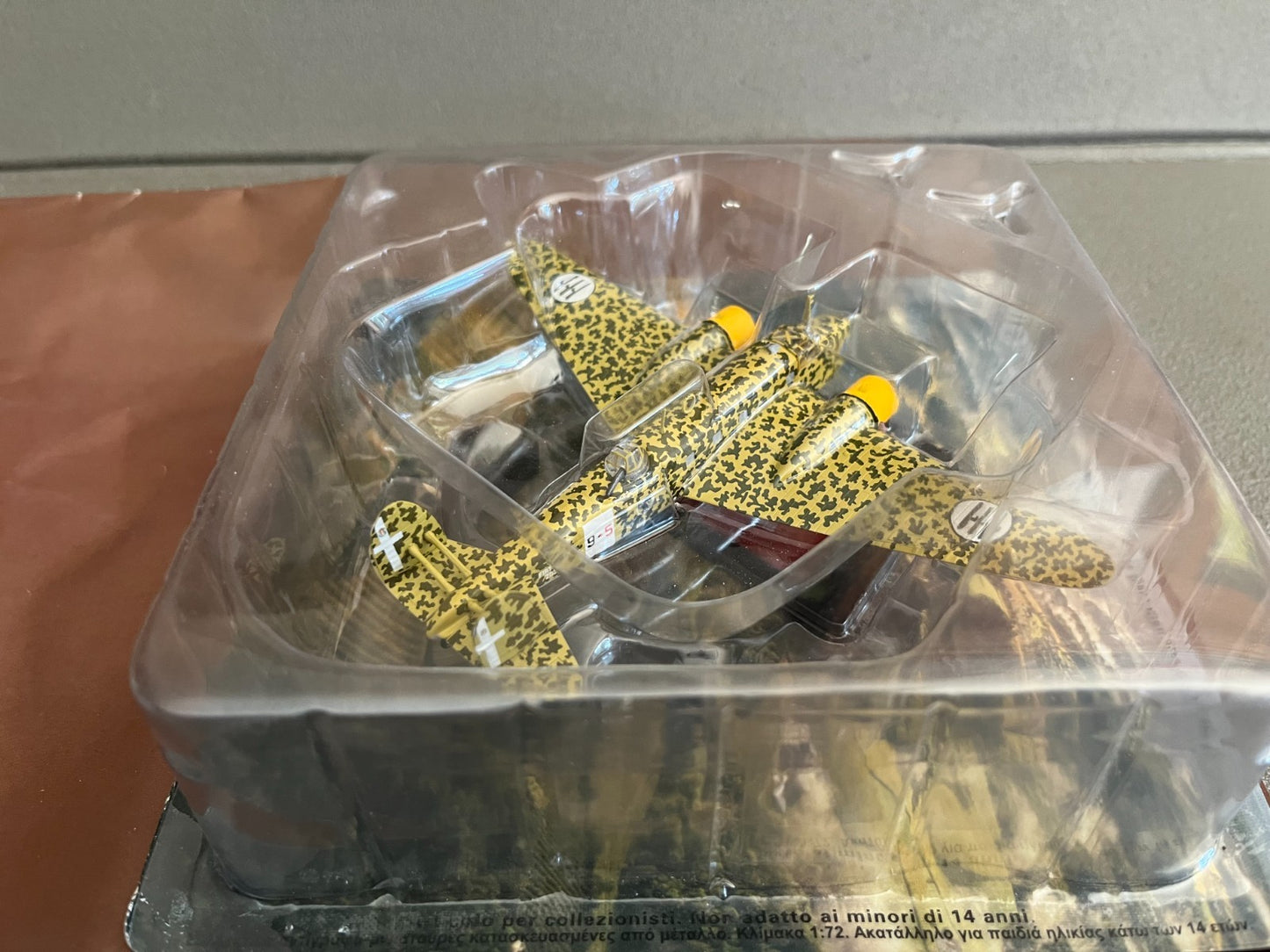 Avion miniature Militaire Bombardier Fiat BR.20 Cicogna Altaya 1/72