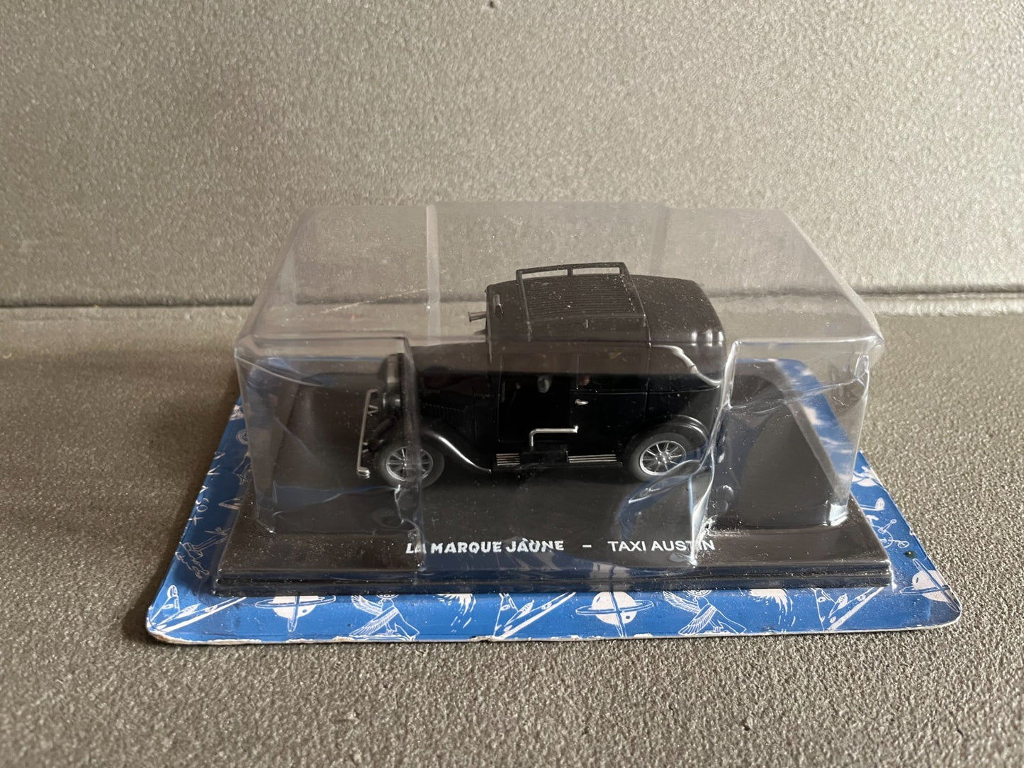 Voiture Miniature Taxi Austin La Marque Jaune Blake Mortimer 1/43