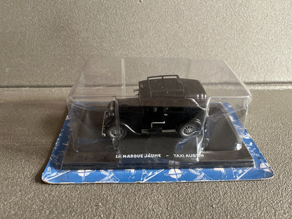 Voiture Miniature Taxi Austin La Marque Jaune Blake Mortimer 1/43