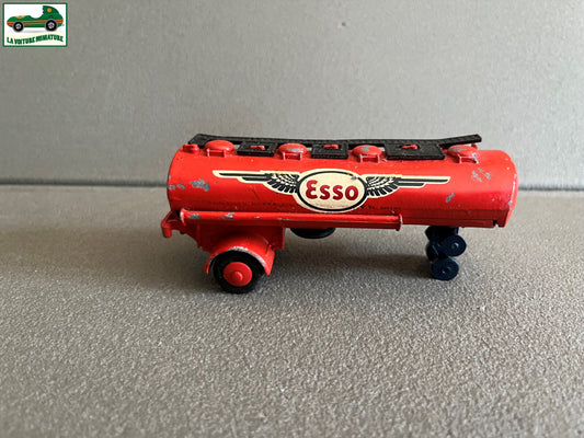 Ancienne Miniature Remorque Citerne Esso Crescent Toys Scammell Tanker Epave