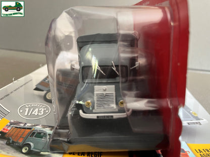 Voiture Miniature Utilitaire Renault Goelette Bétaillere Hachette 1/43