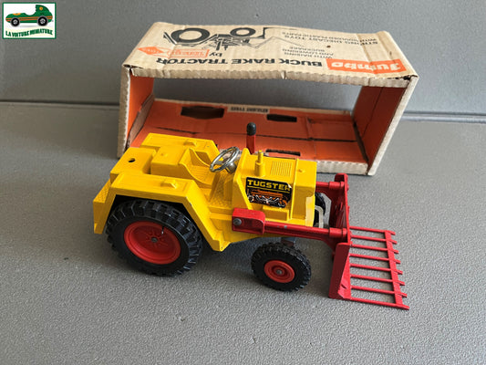 Ancienne Miniature Tracteur Tugster Jumbo Buck Rake Tractor Tri-Ang Toys England
