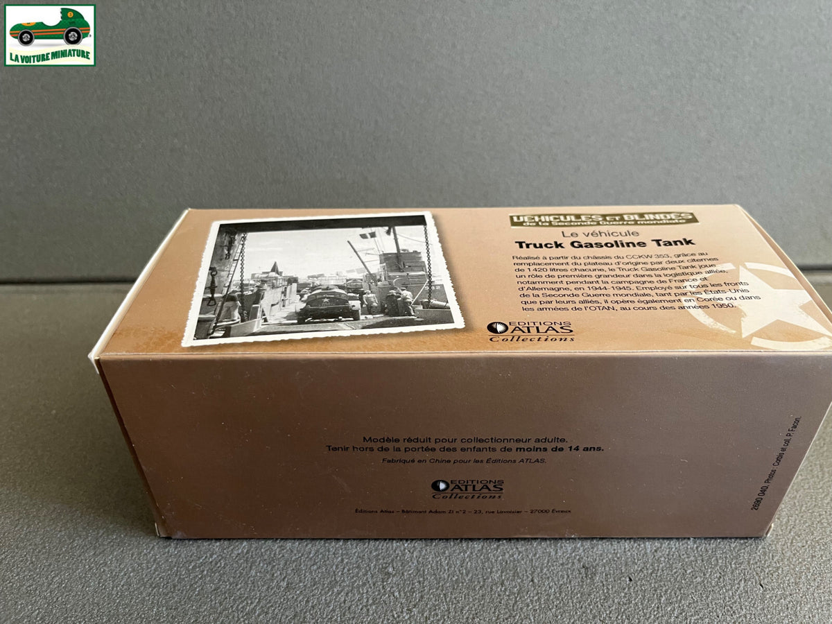 Miniature Militaire Véhicules & Blindés Truck Gasoline Tank Atlas 1/43