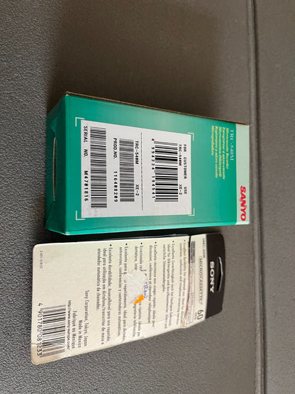 Ancien Magnétophone Micro Cassette Recorder Dictaphone Sanyo TRC-540M