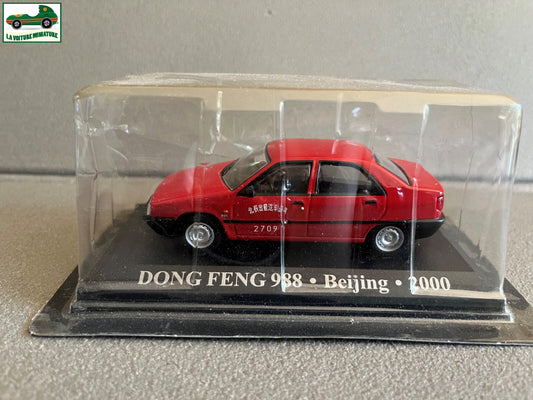 Voiture Miniature Dong Feng 988 Beijing 2000 Citroen ZX Taxi Du Monde 1/43