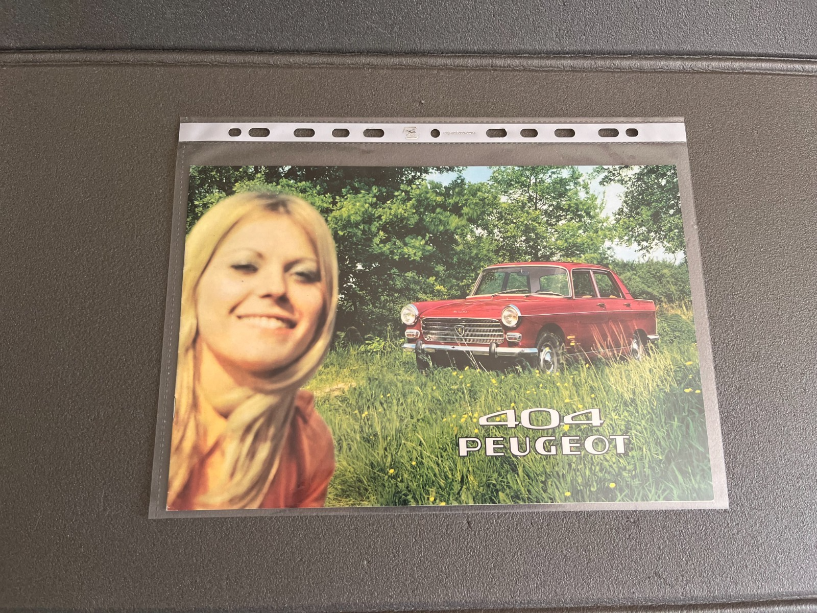 Ancien Dépliant Brochure Documentation Automobile Peugeot 404