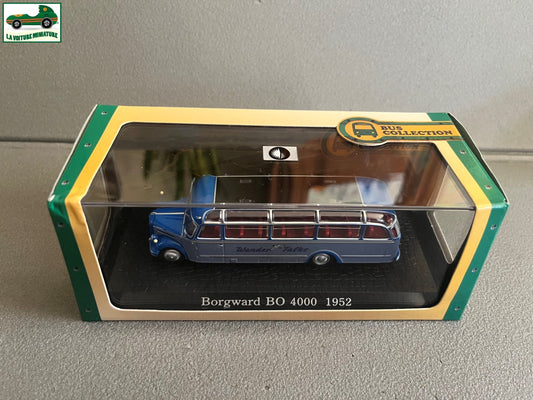Voiture miniature Borgward BO 4000 1952 Autobus Bus Collection Atlas 1/72