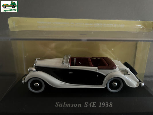 Voiture Miniature Salmson S4E 1938 Altaya au 1/43