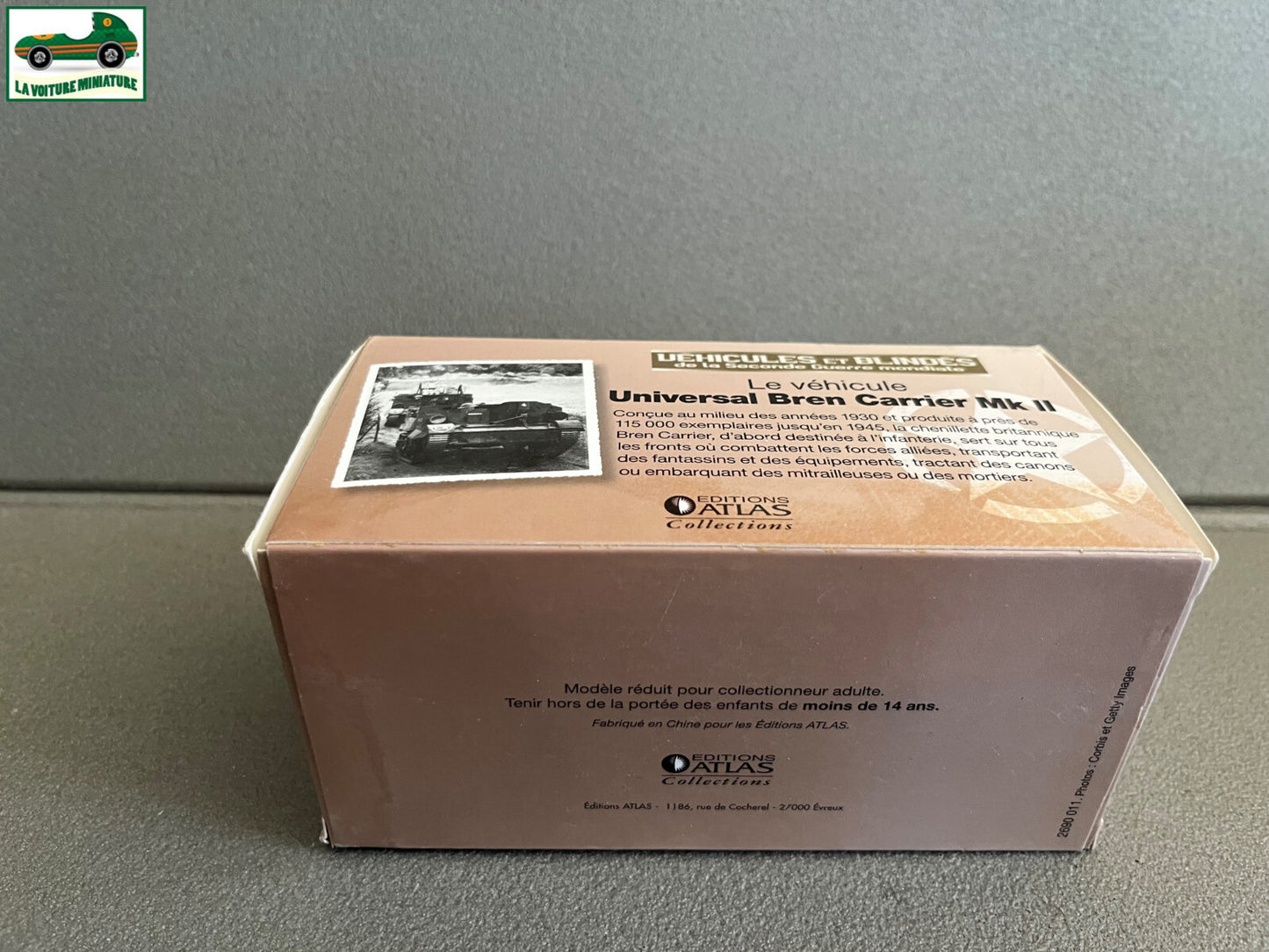 Miniature Militaire Véhicules & Blindés Universal Bren Carrier MK II Atlas 1/43