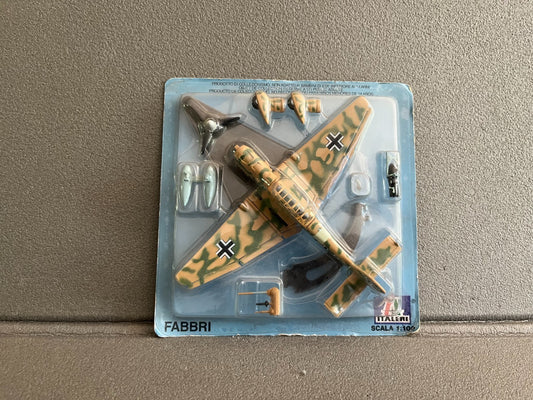 Avion miniature Militaire Ju-87r Fabbri Italeri 1/100
