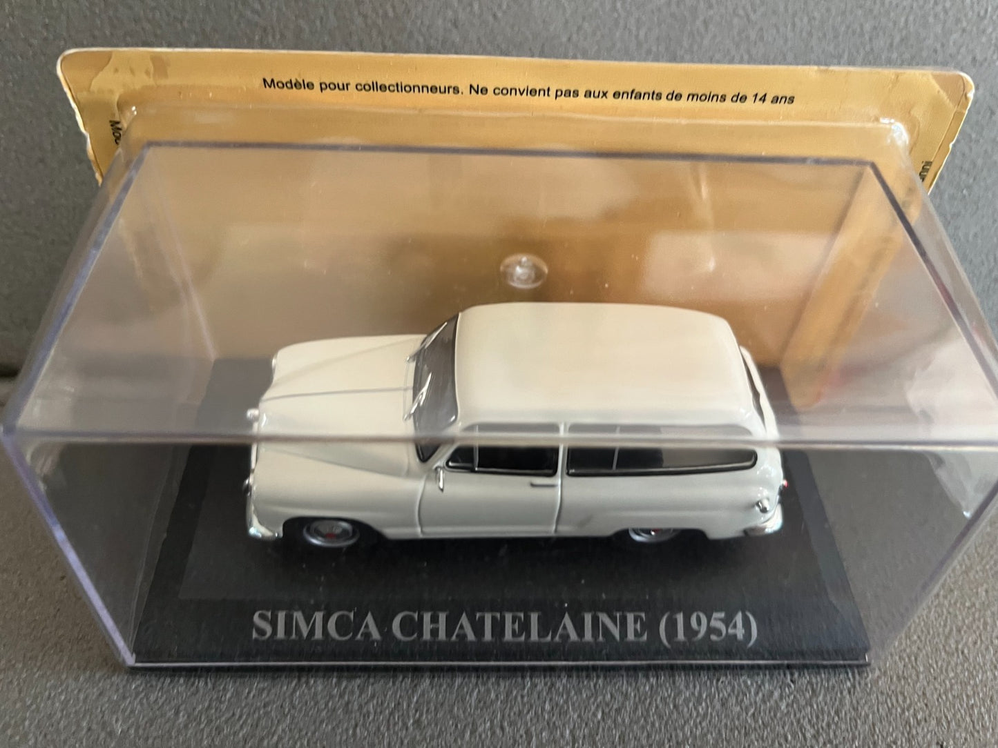 Voiture Miniature Simca Chatelaine 1954 Altaya au 1/43
