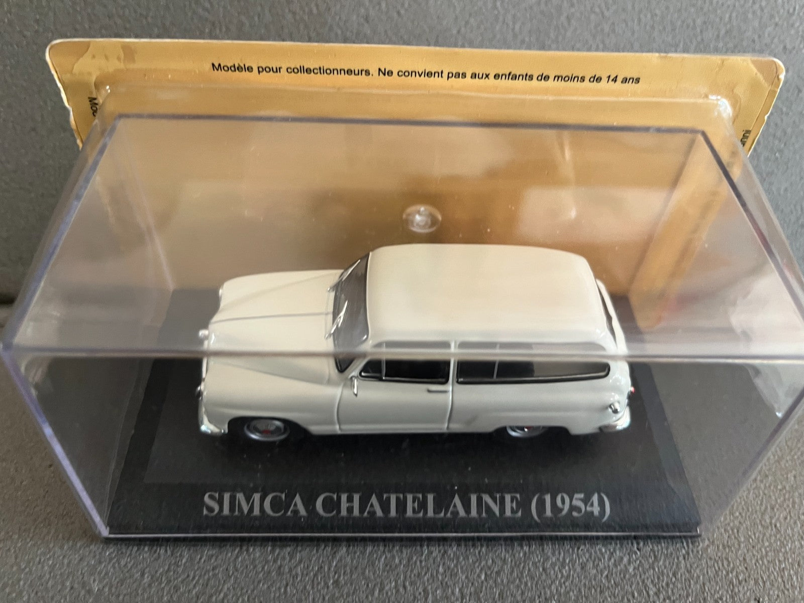 Voiture Miniature Simca Chatelaine 1954 Altaya au 1/43