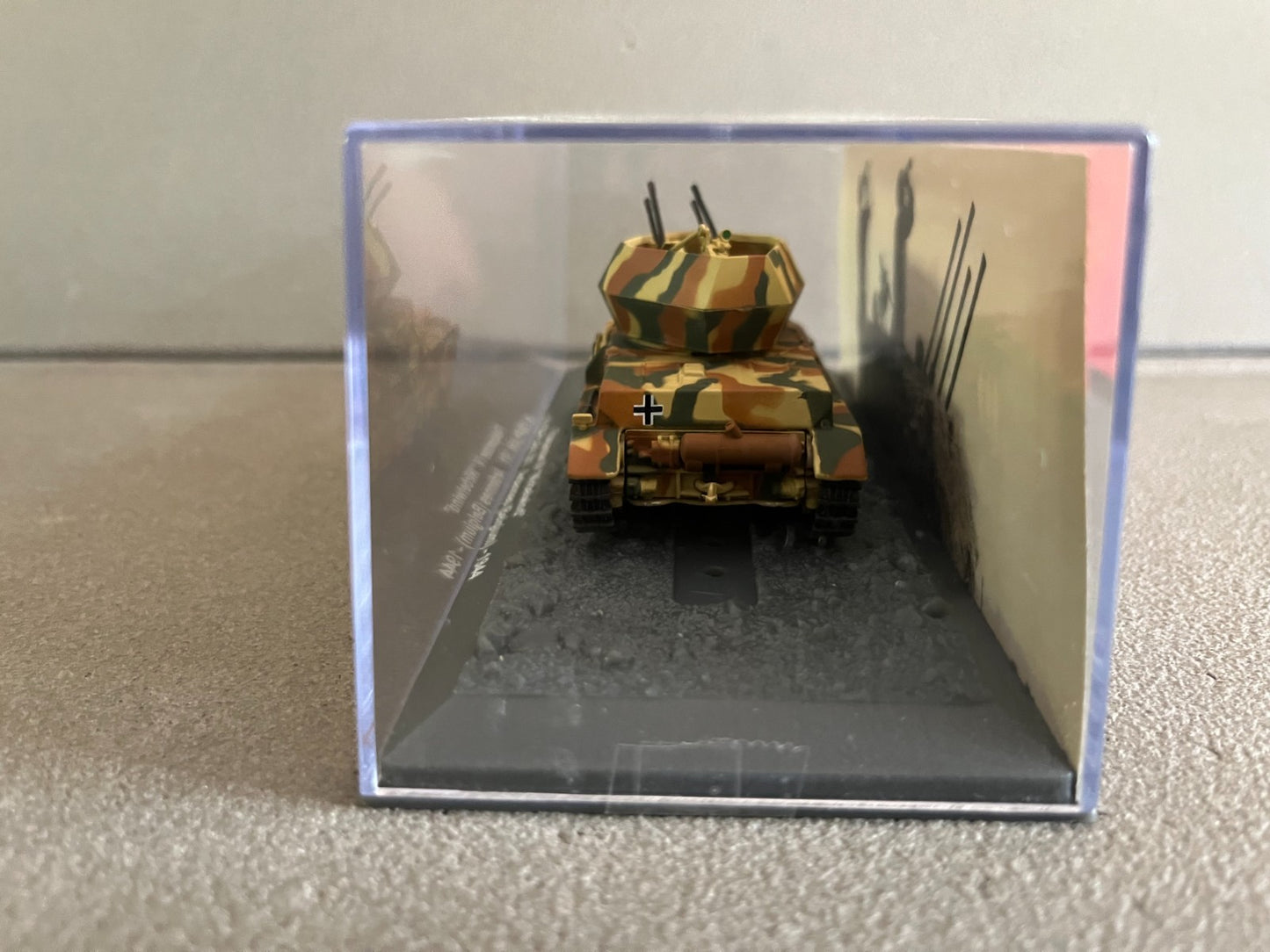 Miniature Militaire Char Tank Blindé Flakpanzer IV Wirbelwind Altaya 1/72