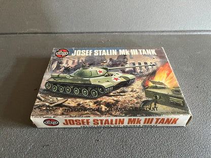Maquette Militaire Blindé Char Josef Stalin Mk III Tank AirFix OO 1/72 1/76