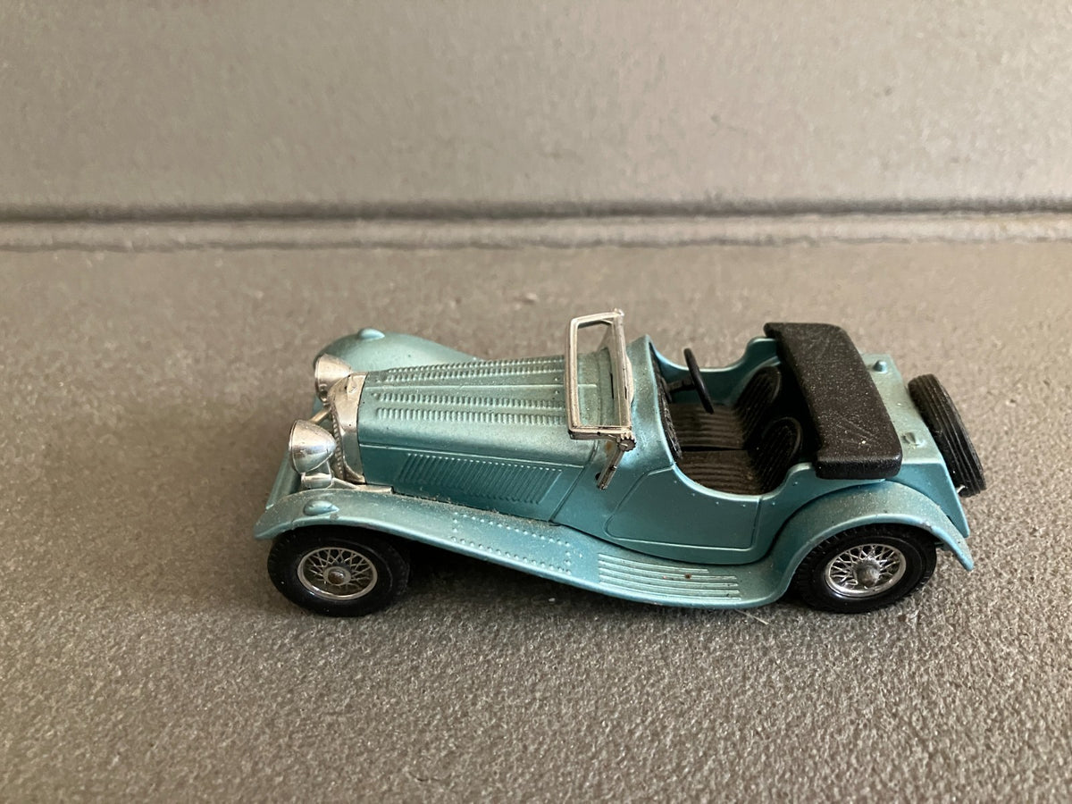 Ancienne Miniature Voiture 1936 SS 100 Jaguar Matchbox N° Y-1 Lesney 1977