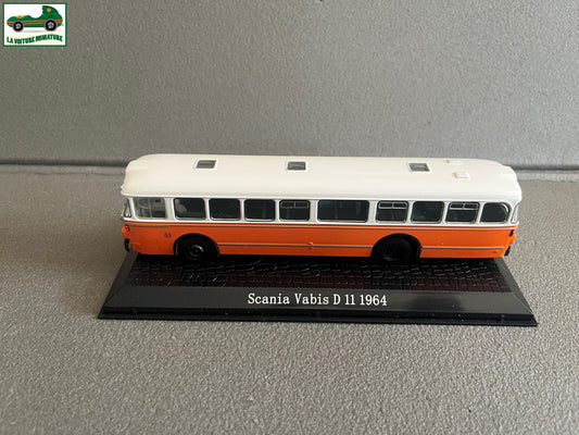 Voiture miniature Scania Vabis D 11 1964 Autocar Autobus Bus Atlas 1/72