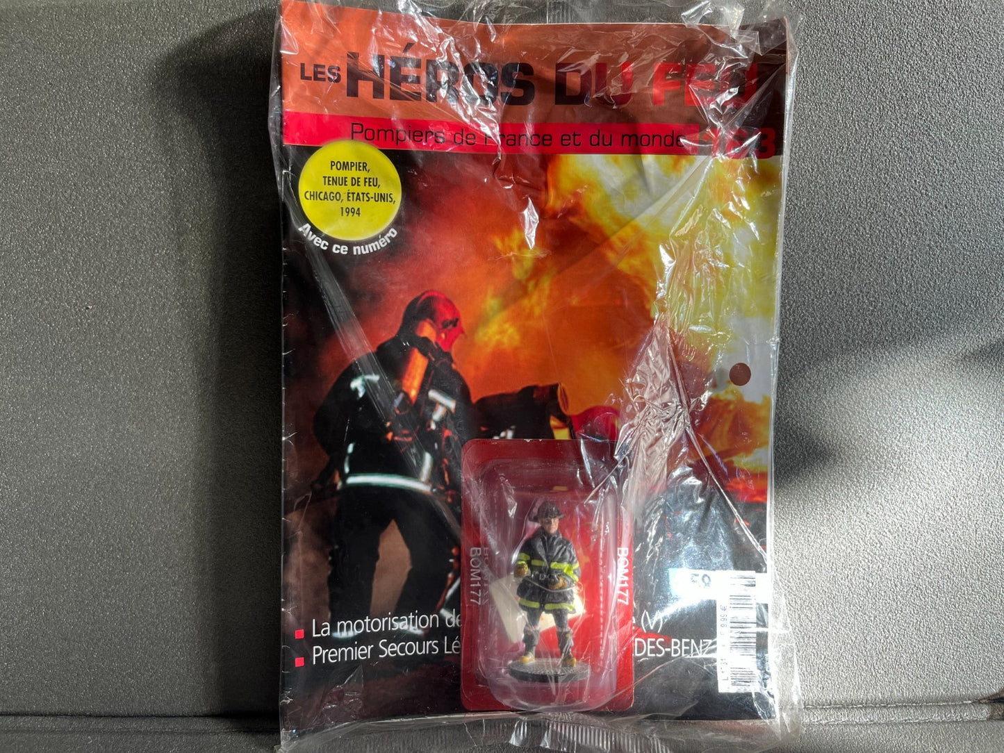 Soldat du feu Plomb Zamac Pompiers Delprado BOM077 163 Plombs Collection