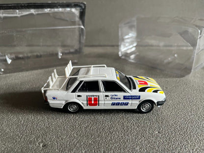 Voiture Miniature Peugeot 505 1987 Tour de France Vélo Norev 1/43