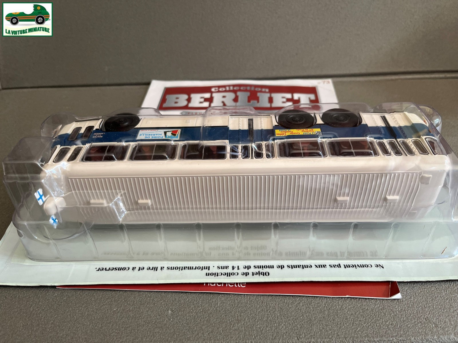 Voiture miniature Camion Berliet PBR 10 Autocar Autobus Bus Hachette 1/43