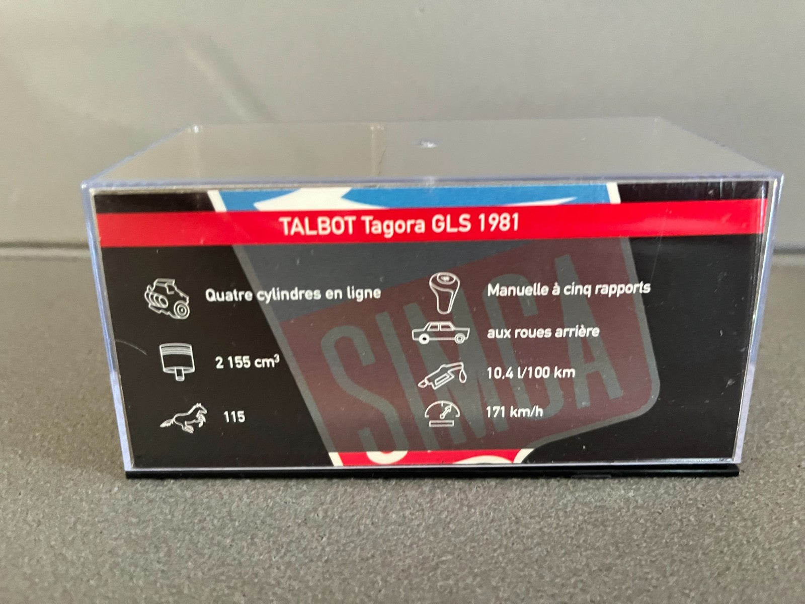 Voiture Miniature Simca Talbot Tagora GLS 1981 Altaya au 1/43