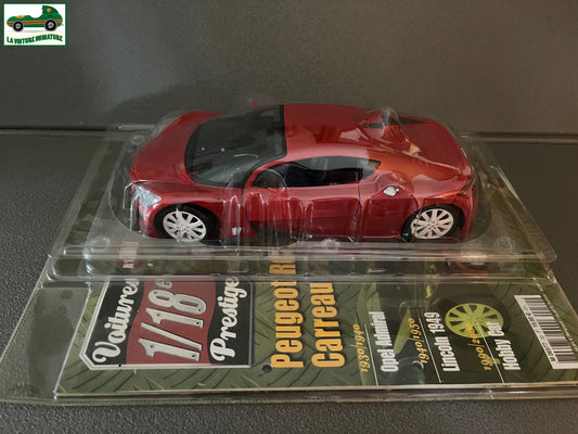 Voiture miniature Peugeot RC Carreau Solido au 1/18